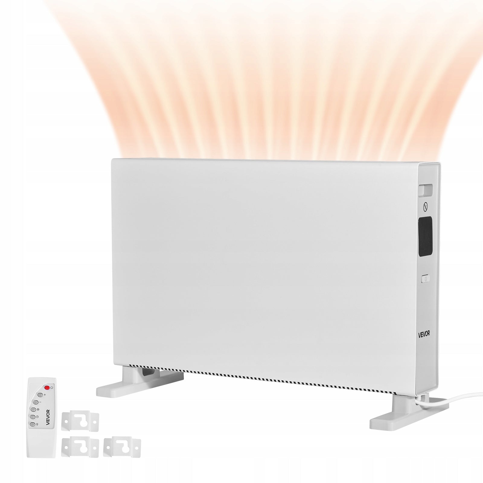 VEVOR Convection Heater 2000W 3 Modes With Remote Control And Touch Control