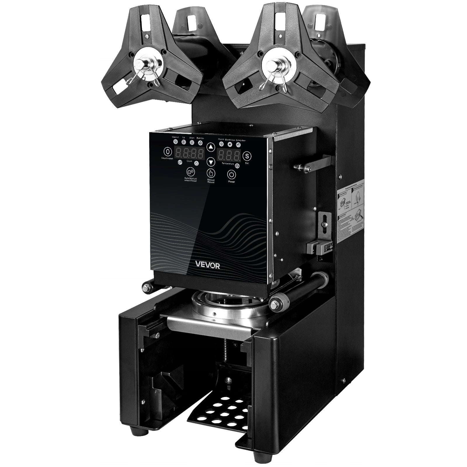 VEVOR Cup Closing Machine 500-650 Cups/H Electric Closing Machine Model WY-980