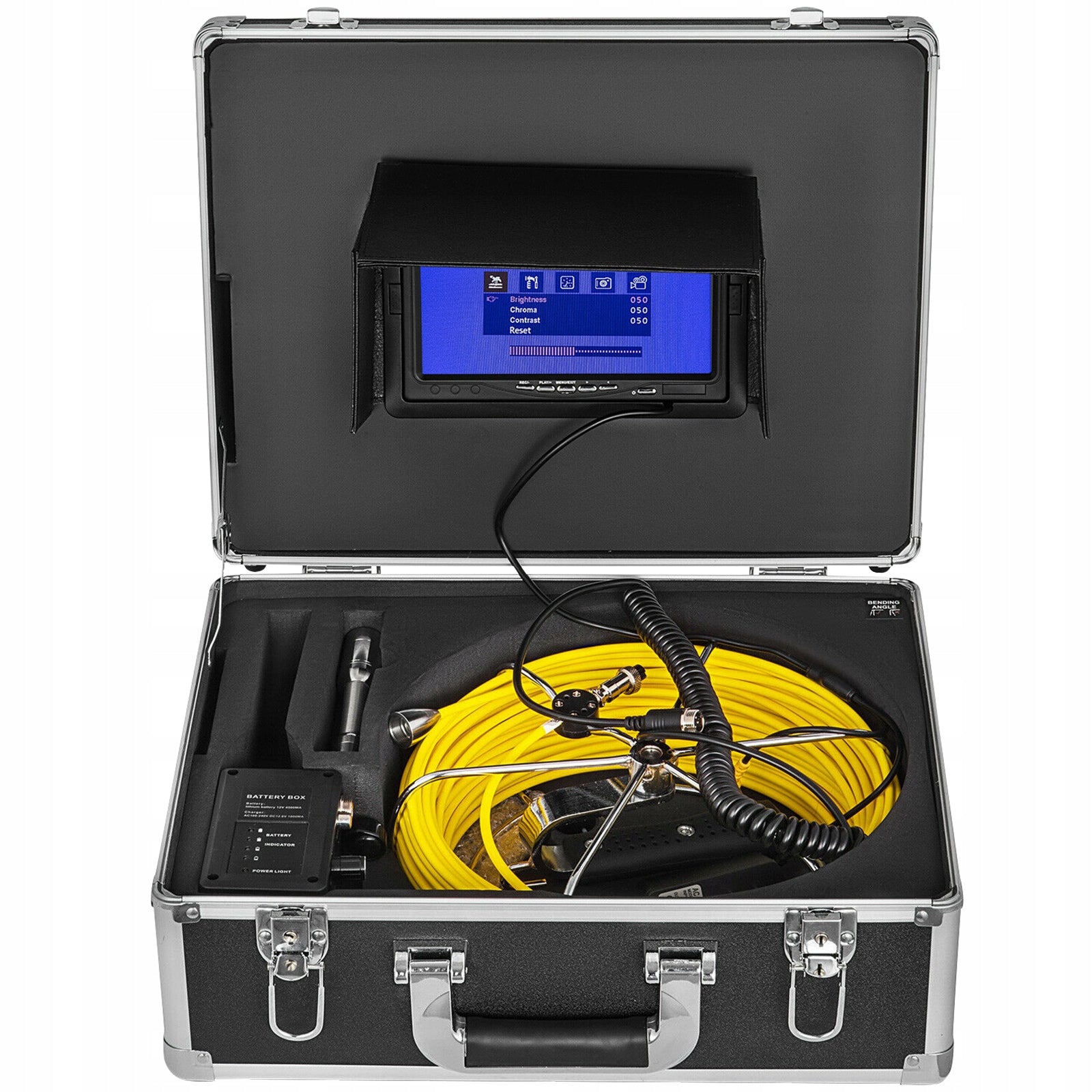 VEVOR Endoscope Camera 30M Pipe Inspection Camera With 7" Touch Screen