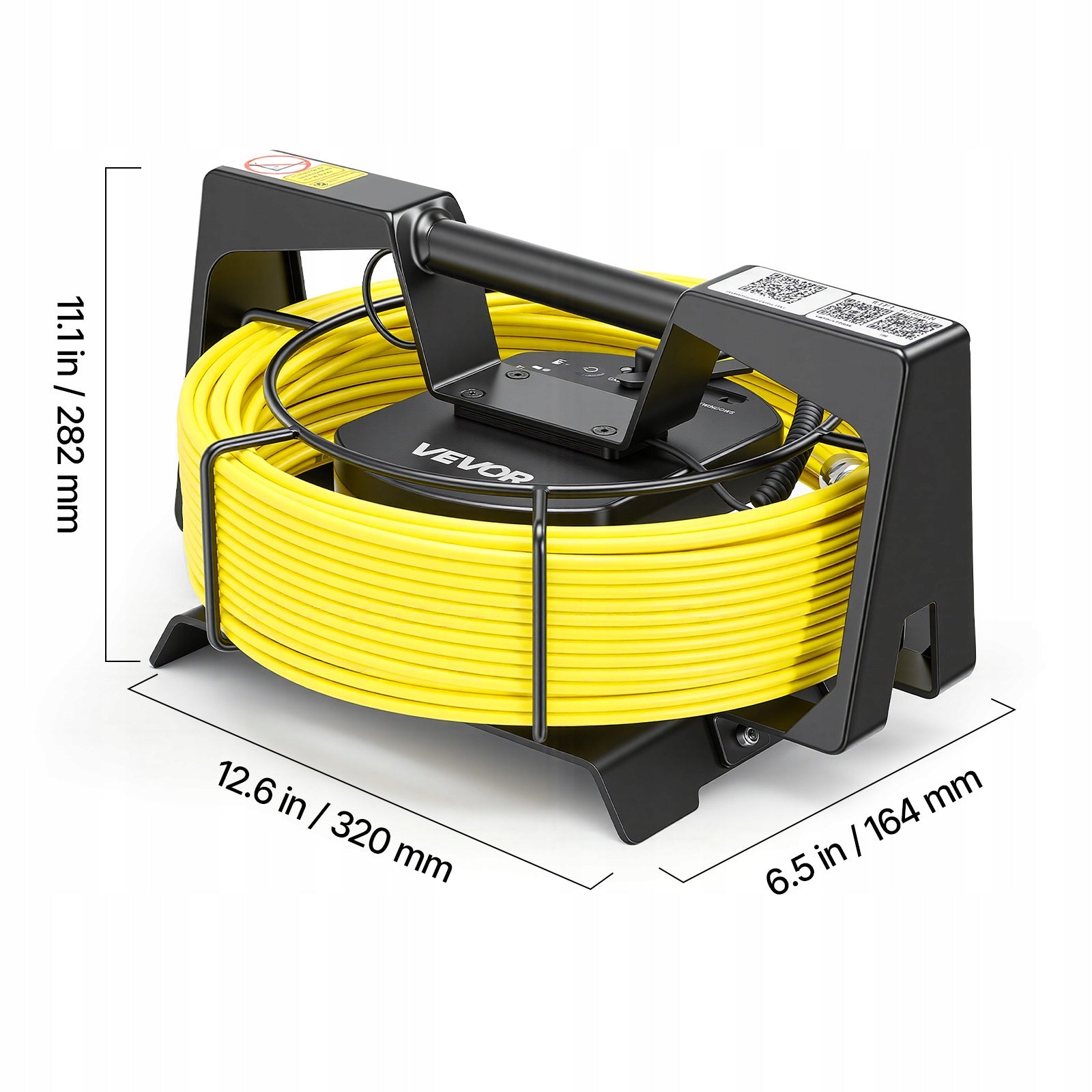 VEVOR Endoscope Camera 50M With Wi-Fi Battery 4500MAh And Meter Marking Manufacturer code WPSGDKSYBDPD05
