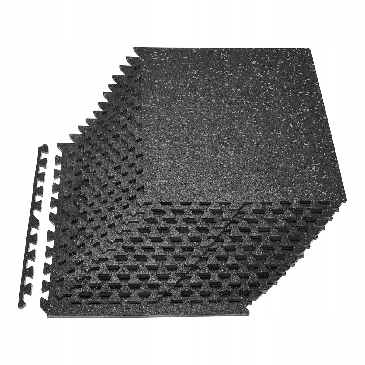 VEVOR Floor Mat 24Pcs 61x61CM EVA Sports Mat With Grey Dots