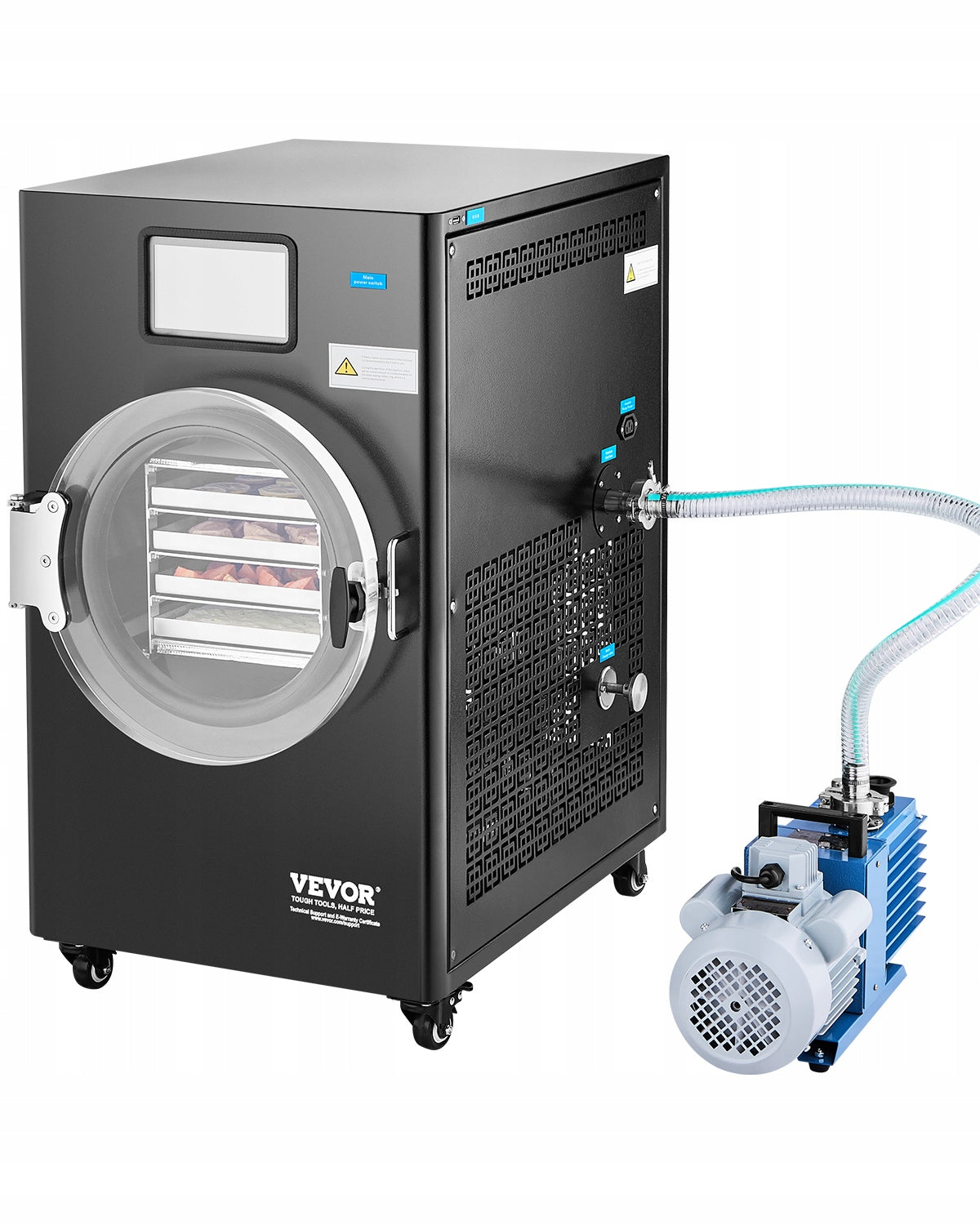 VEVOR Food Dehydrator 1550W 4-6KG Capacity With 4-Layer Trays