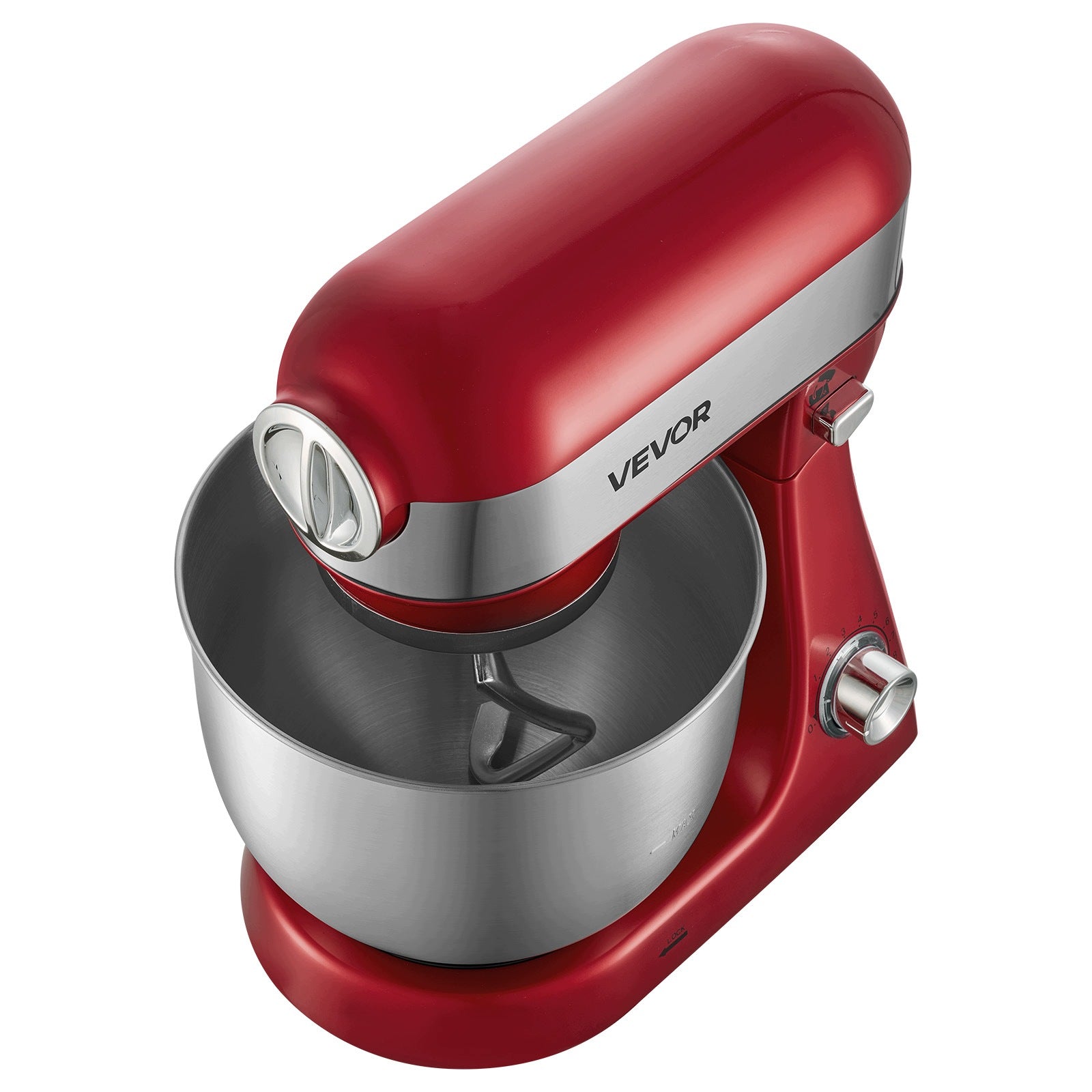 VEVOR Food Processor 5L 1000W With 10 Speed Settings And Tilt Head Brand Vevor