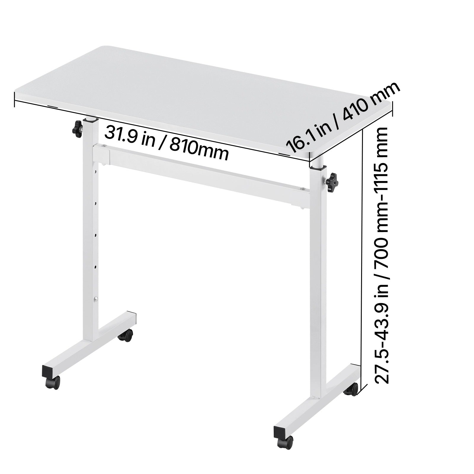 VEVOR Height Adjustable Computer Desk 700-1115MM Carrying 25KG Manufacturer code BGGZTXYAZCGS0