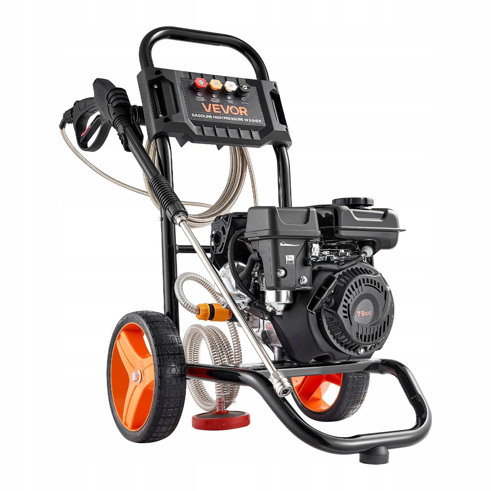 VEVOR High Pressure Washer 200Bar For Gasoline With Spray Lance