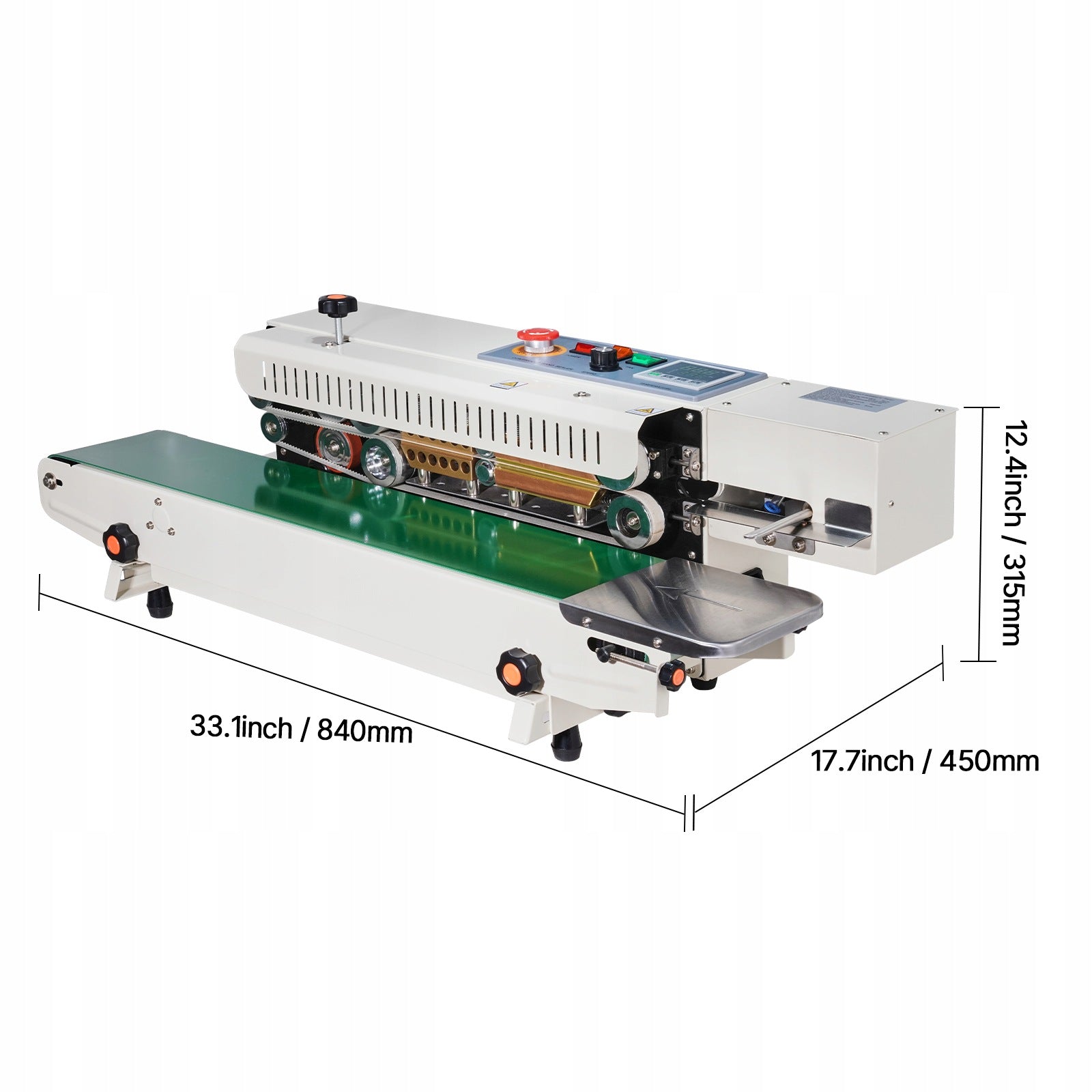 VEVOR Horizontal Welding Machine 6-12MM Width Welding With Pumping Function Manufacturer code WSLXFKJTBPQBC