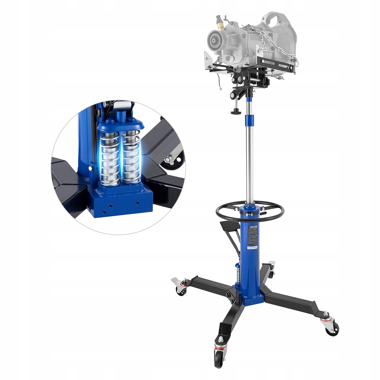 VEVOR Hydraulic Gearbox Lift Load Capacity 600KG With Pedal