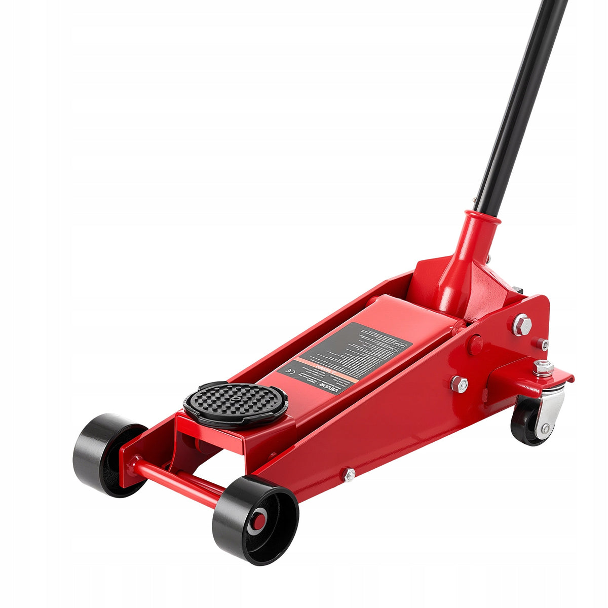 VEVOR Hydraulic Lift Load Capacity 3T With Single Piston Pump Red