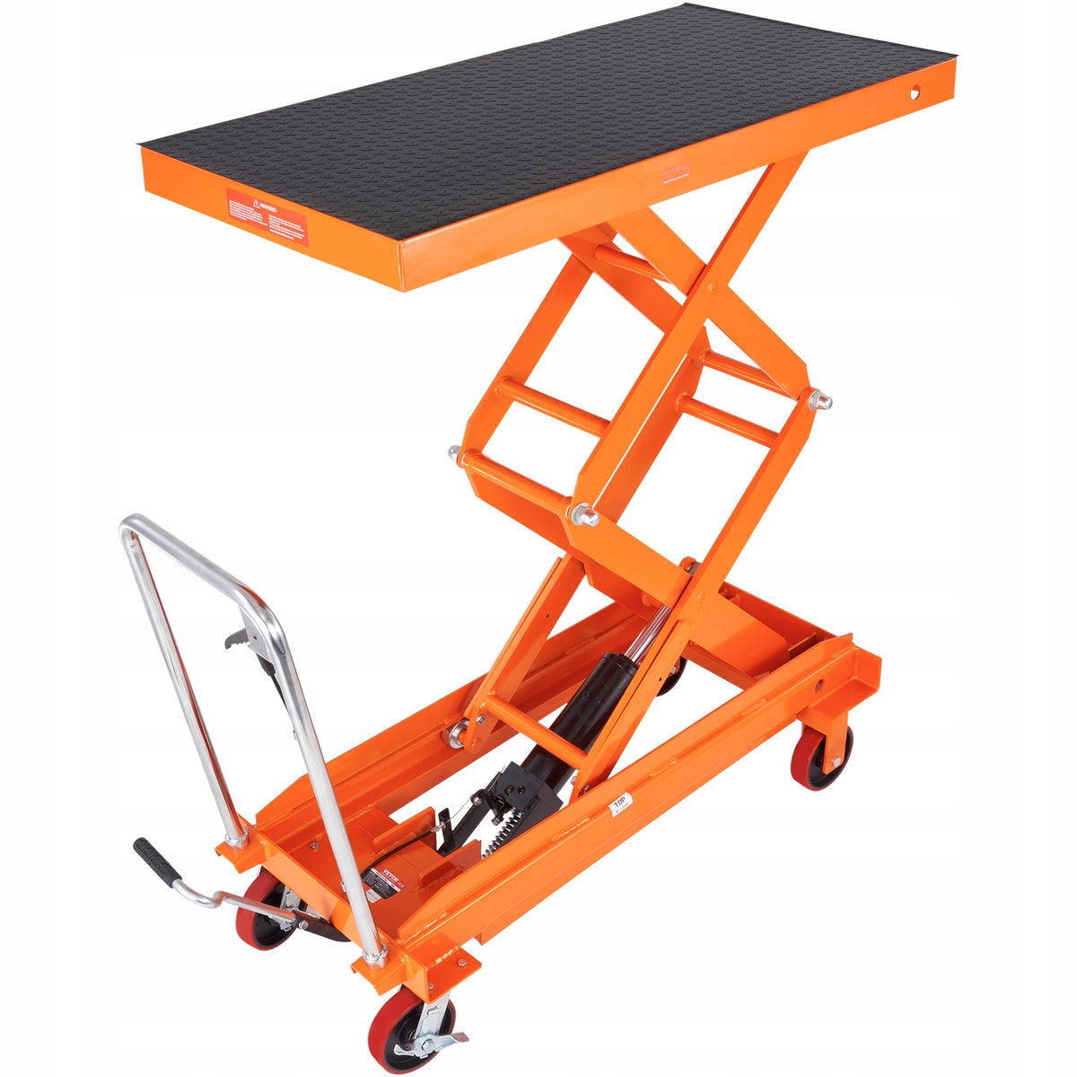 VEVOR Hydraulic Table Load Capacity 800KG With 4 Wheels And Anti Slip Base Manufacturer code TFD80