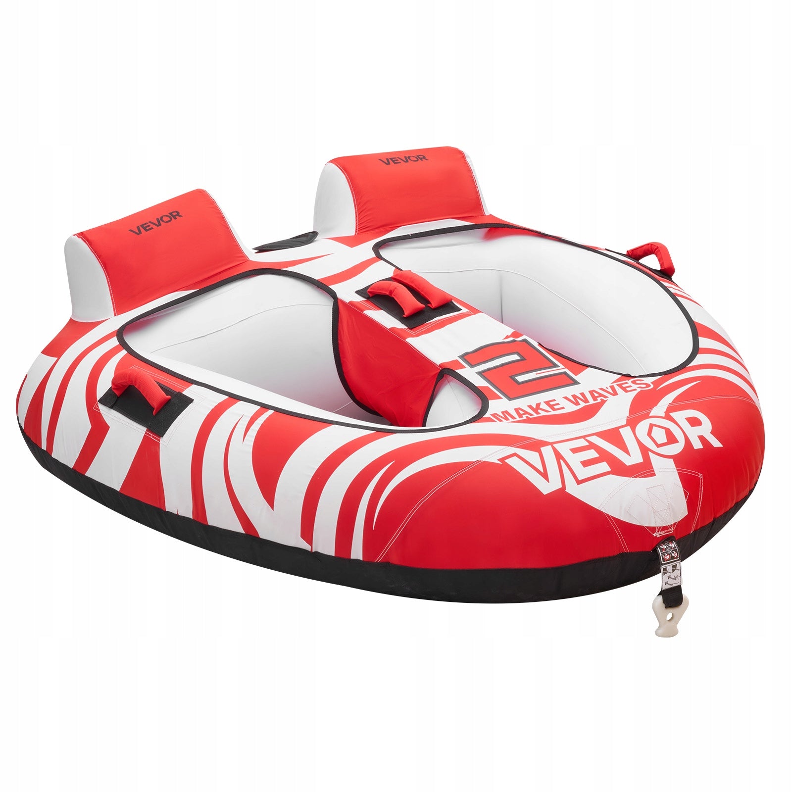 VEVOR Inflatable Lifting Board 154KG For 2 Persons Two Independent Seats