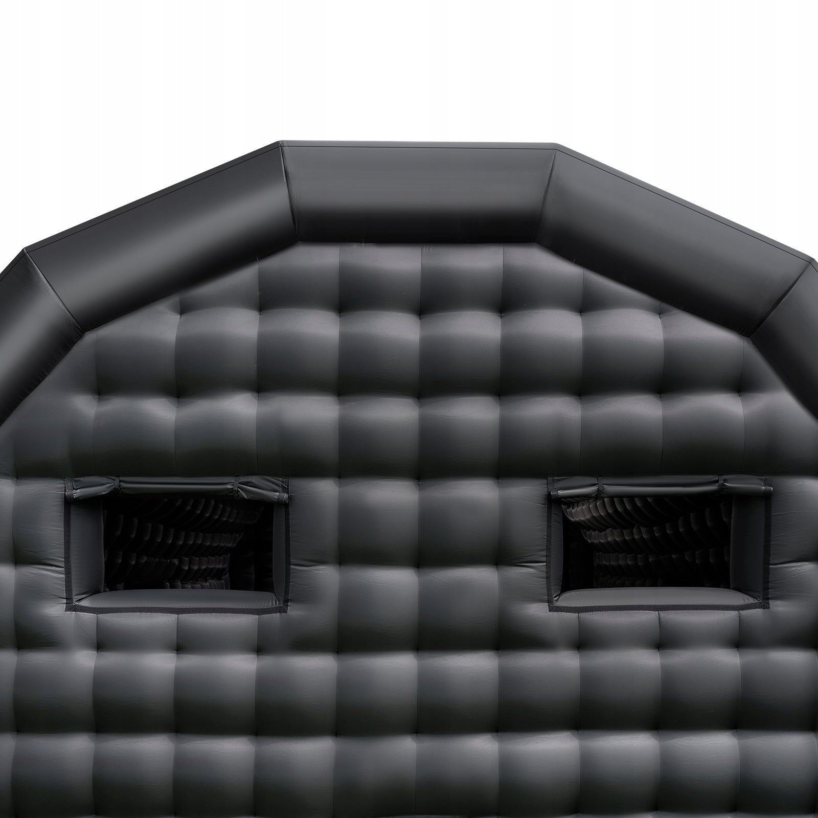 VEVOR Inflatable Tent 8x6x4M With Blower 1100W And 2 Windows Black Waterproofness less than 1500 mm