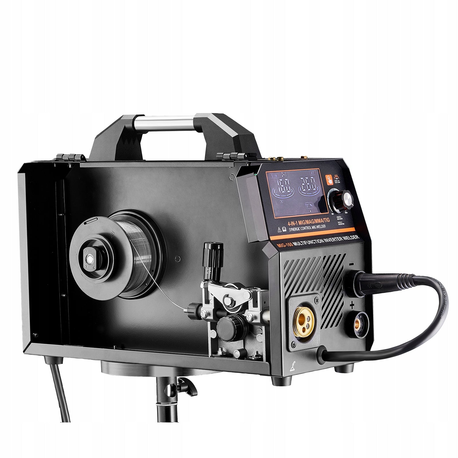 VEVOR MIG 4W 1 160A Welder With HD LCD Screen And IGBT Inverter Technology Manufacturer code MIGYXHJ4H1165KC
