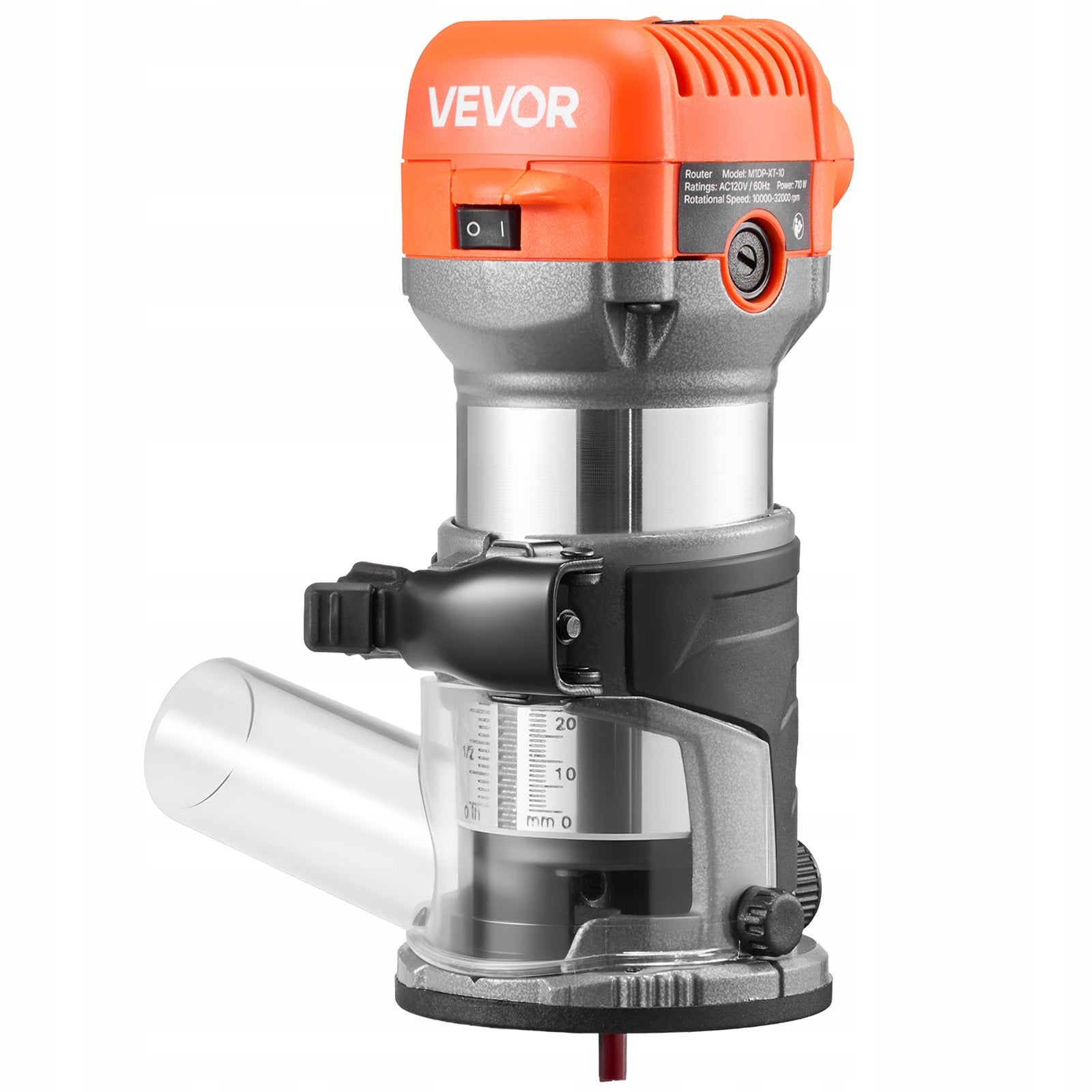 VEVOR Manual Milling Machine 710W With Variable Speed And Dust Extraction Wired
