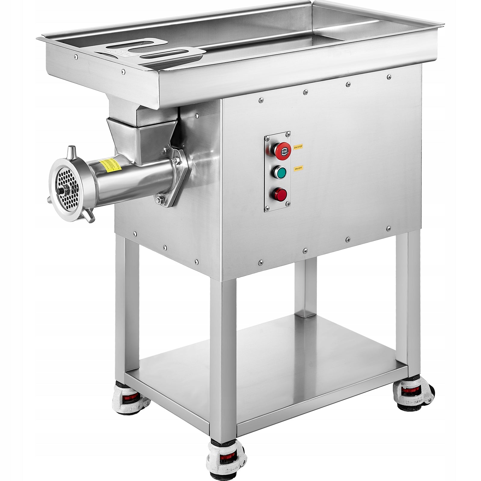 VEVOR Maszynka Do Mielenia Mięsa 2200W 9,98KG/MIN Stal Nierdzewna Srebrny