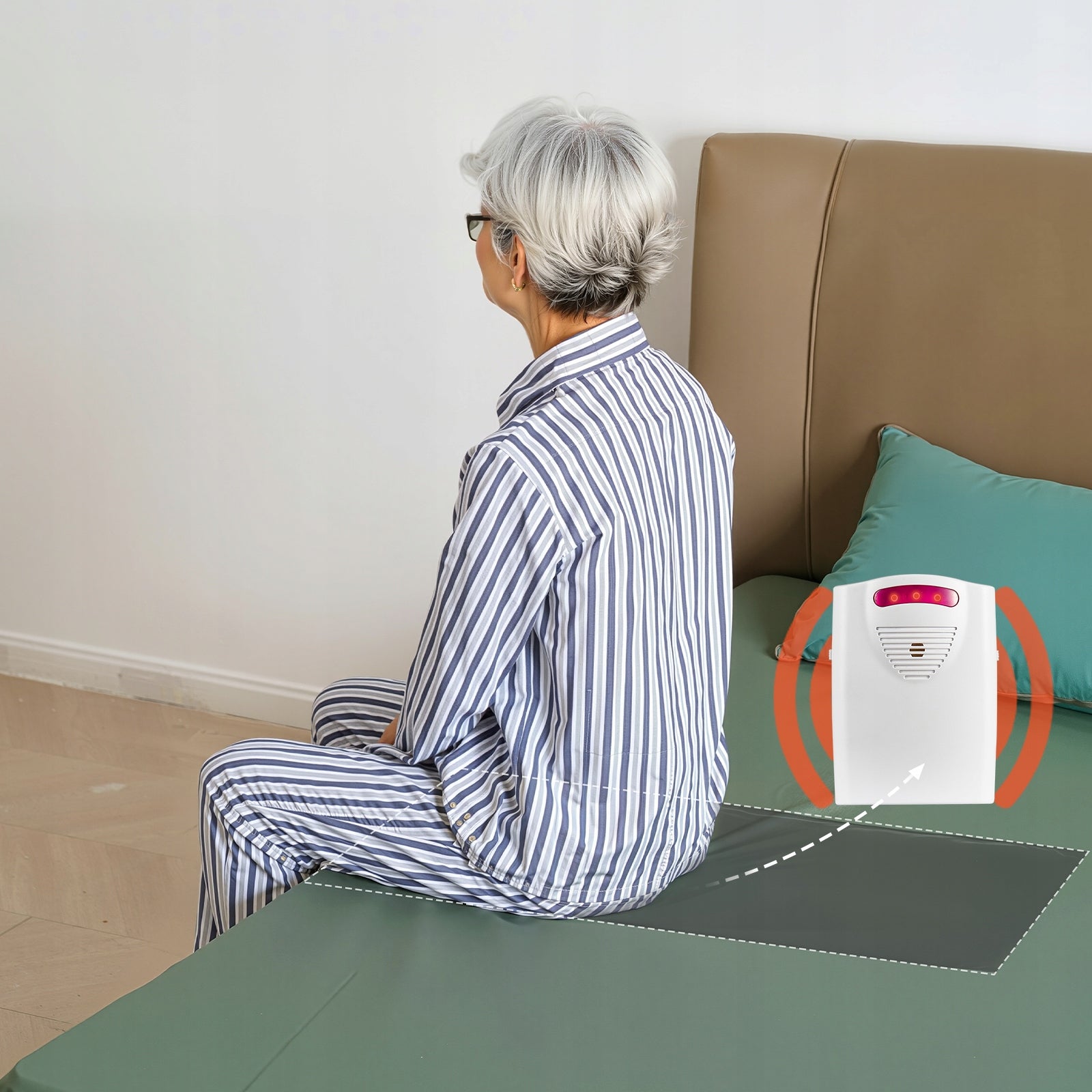 VEVOR Mat With Bed Position Sensor 355,6x762MM Portable With Pager Manufacturer code DLFSDYLGYCDY6