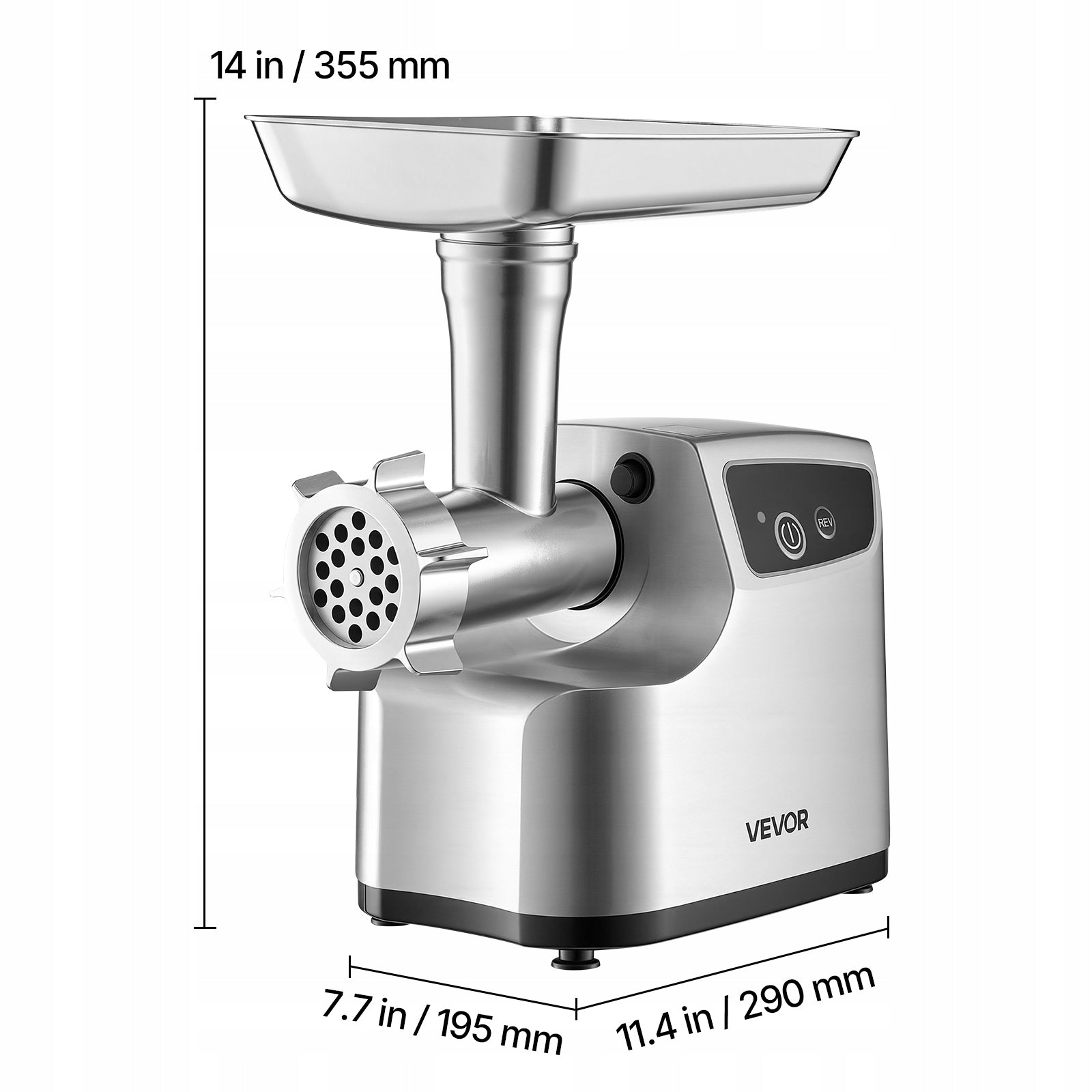 VEVOR Meat Machine 2,3KG/Min 700W With 3 Perforated Shields Manufacturer code SYTMDDJRJQ