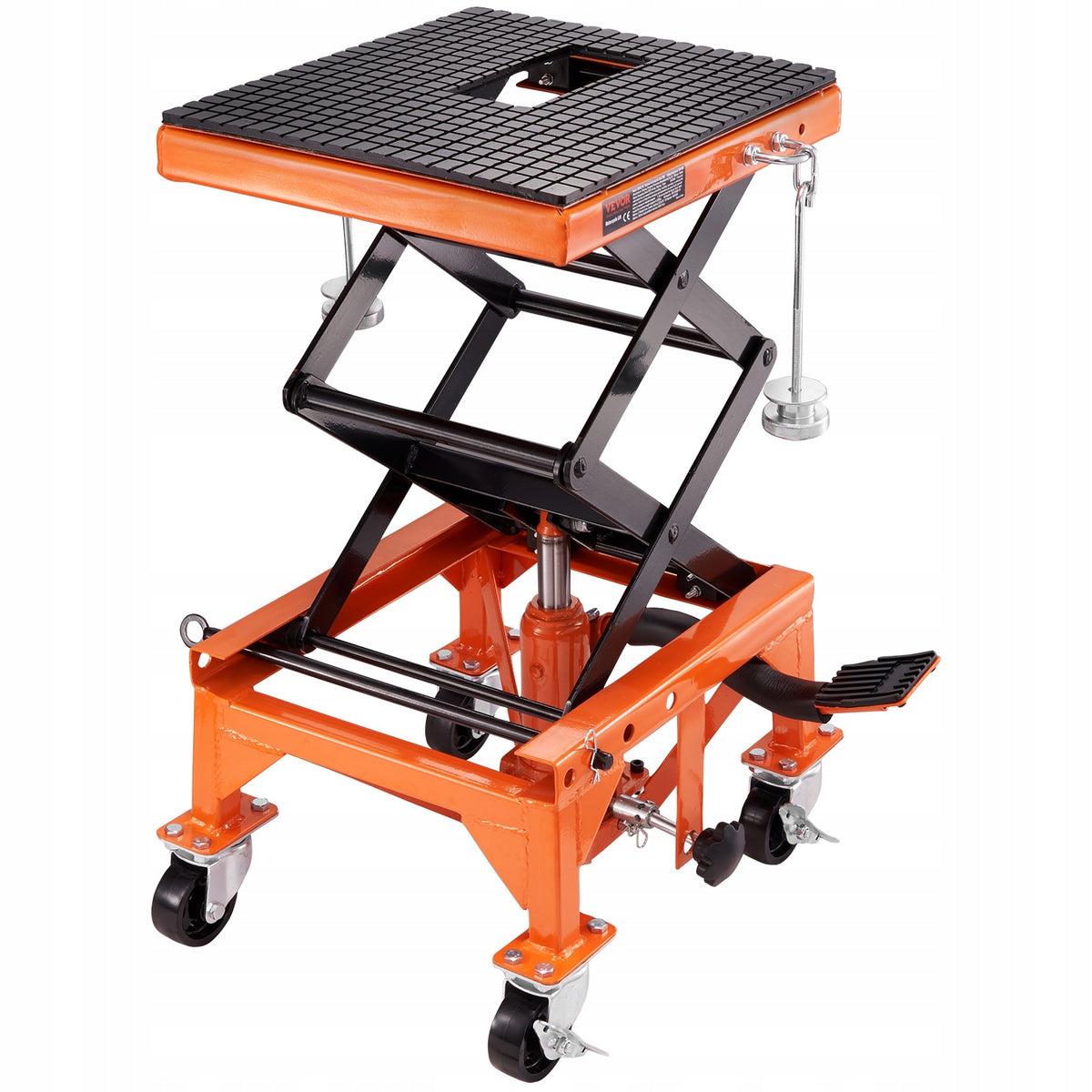 VEVOR Motorcycle Lift With Lifting Capacity 158KG Adjustable In Range 350 – 905MM Manufacturer code MTCSJJYYBF350G0