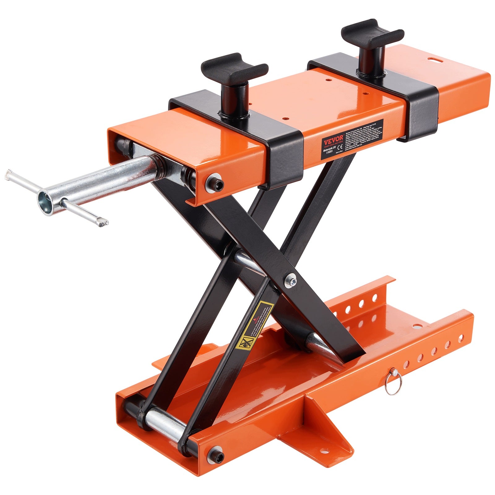 VEVOR Motorcycle Lift With Lifting Capacity 500KG Adjustable Between 95 and 400MM Manufacturer Vevor