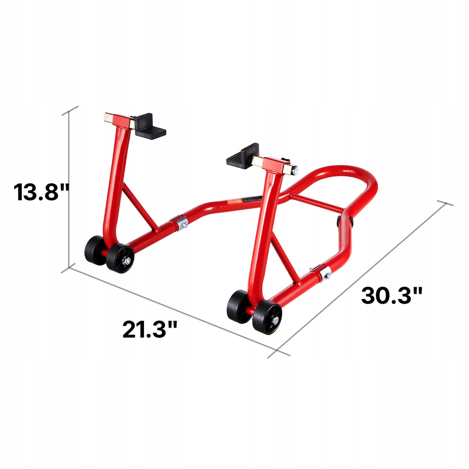 VEVOR Motorcycle Stand Lift 850 lbs Rear Spoolift Paddock Swingarm Arm Red Manufacturer Vevor