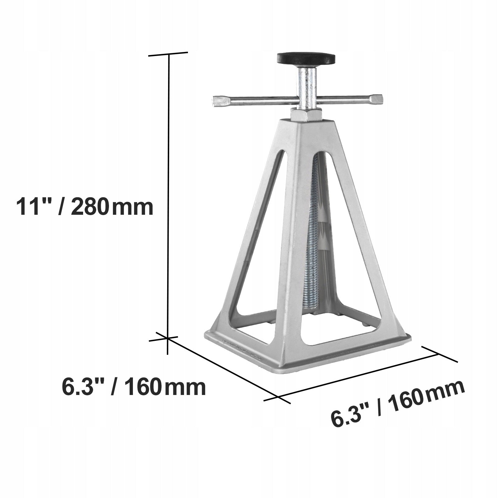 VEVOR Motorhome Lift 4Pcs Load Capacity 2,72T Height Range 28-43,5CM Brand Vevor