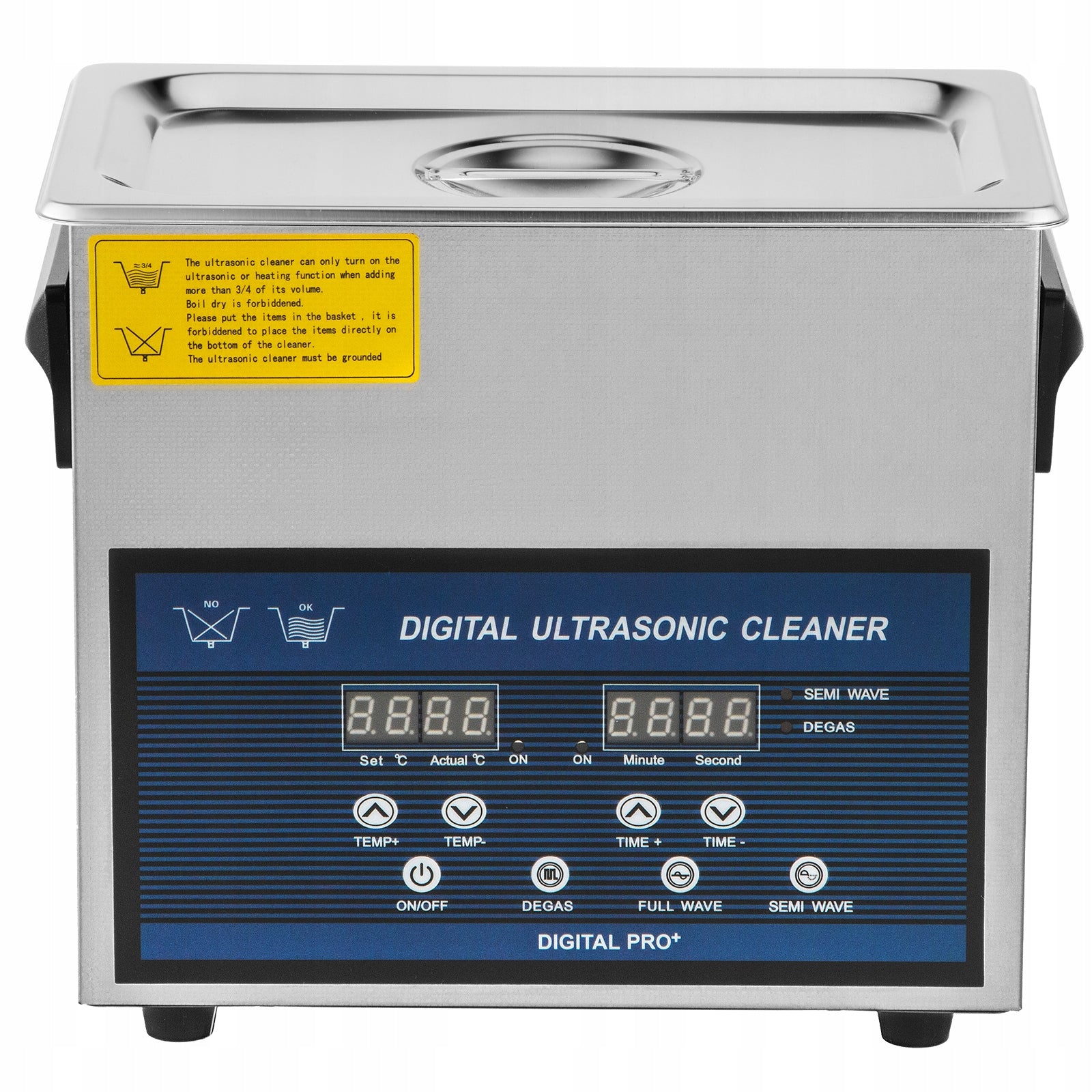 VEVOR Myjka Ultradźwiękowa Dwuczęstotliwościowa 6L 180W 28KHZ/40KHZ Brand no brand