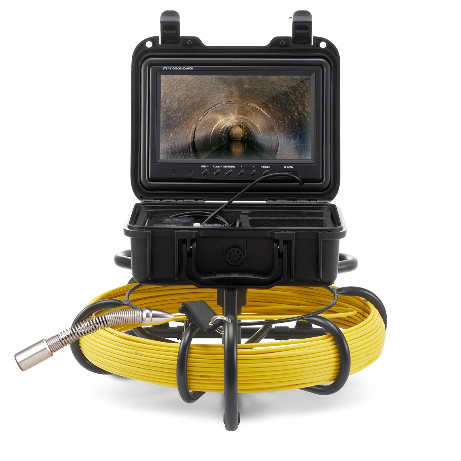 VEVOR Pipe Inspection Camera 50M With IP68 DVR Function Endoscope Camera Brand Vevor
