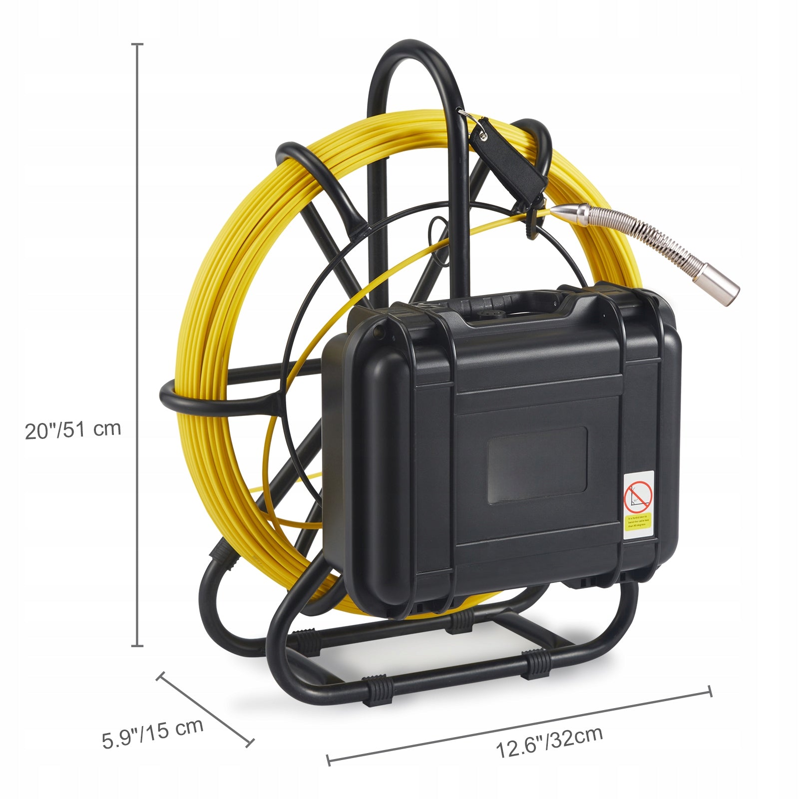 VEVOR Pipe Inspection Camera 50M With IP68 DVR Function Endoscope Camera Manufacturer code JLKXSGDNKJ950DX