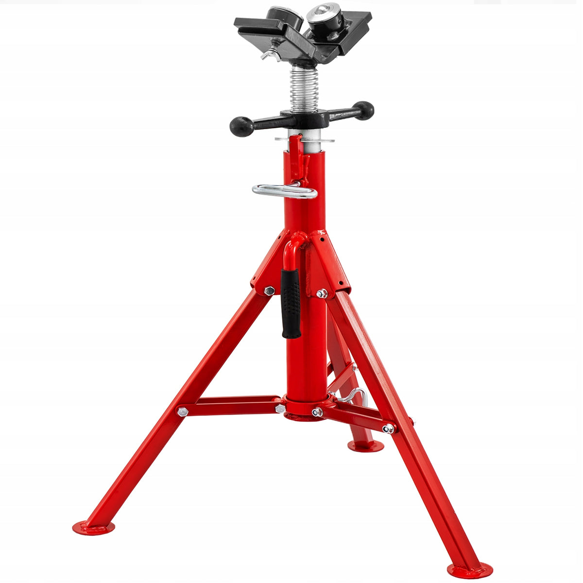 VEVOR Pipe Lift Stand 1.13T 71–131CM Folding Pipe Rack