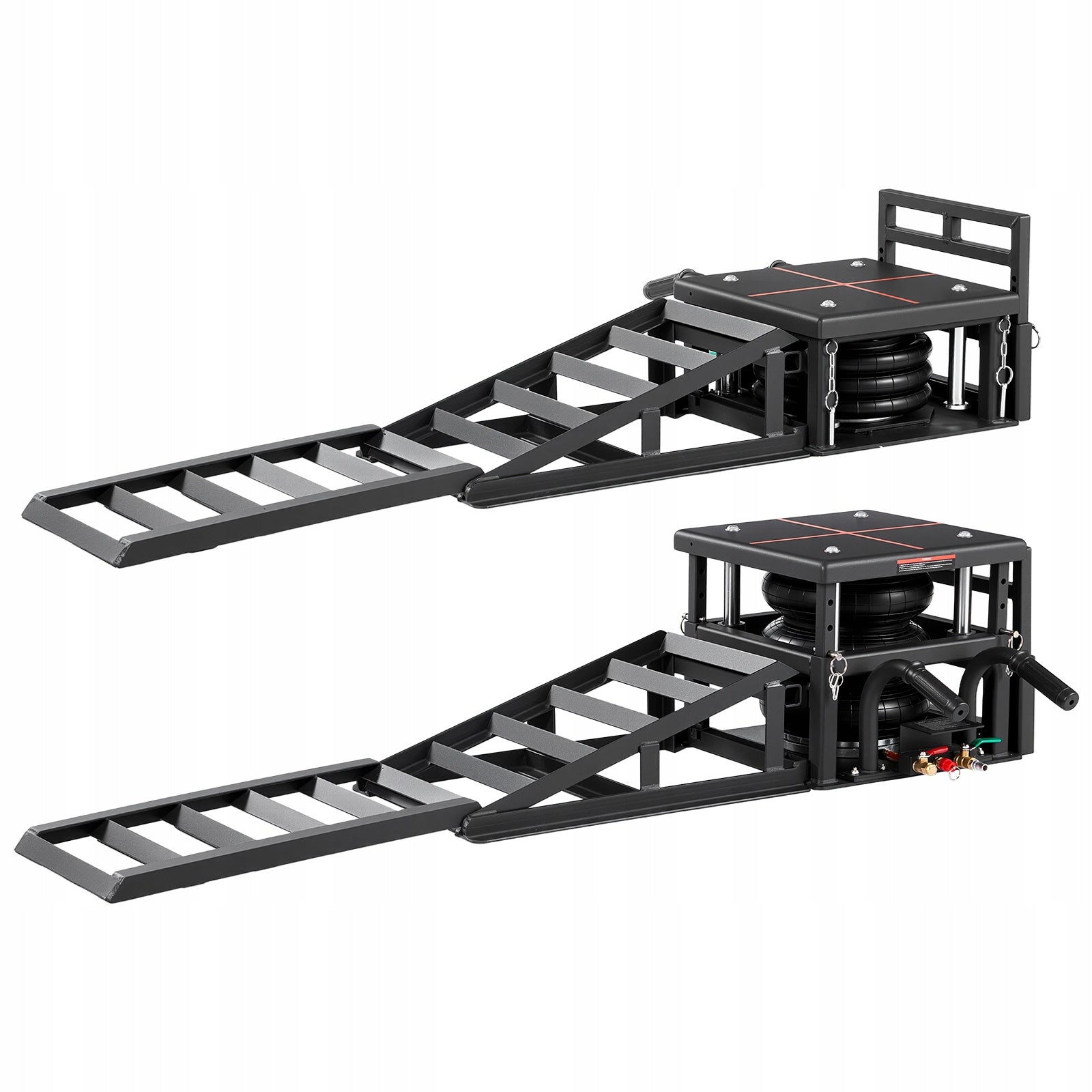 VEVOR Pneumatic Lift 2Pcs With Retractable Ramps And Wheel Wedges