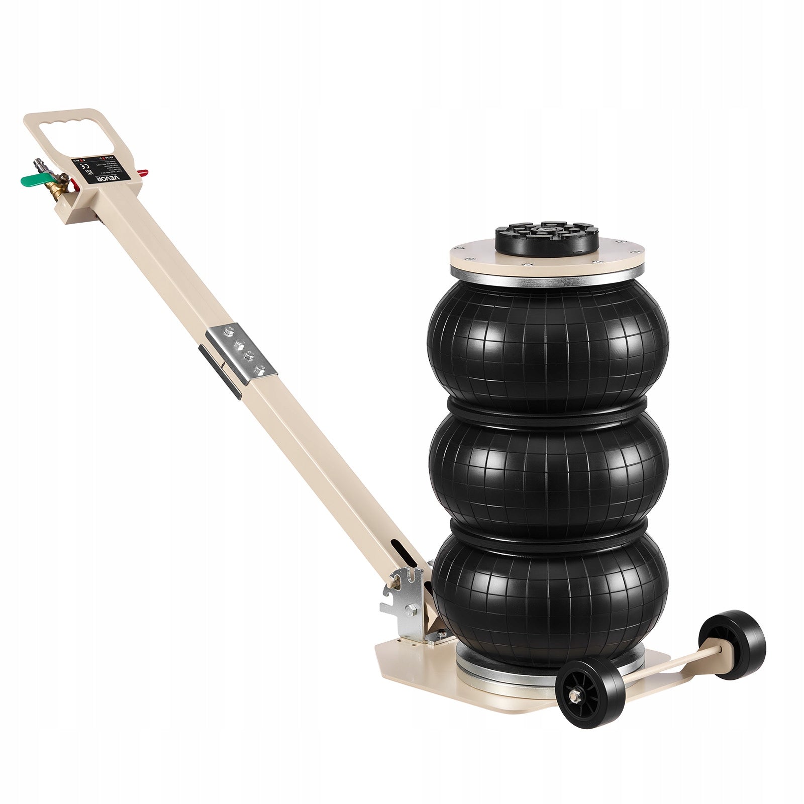 VEVOR Pneumatic Lift Load Capacity 3T Lifting Height 14 to 45CM