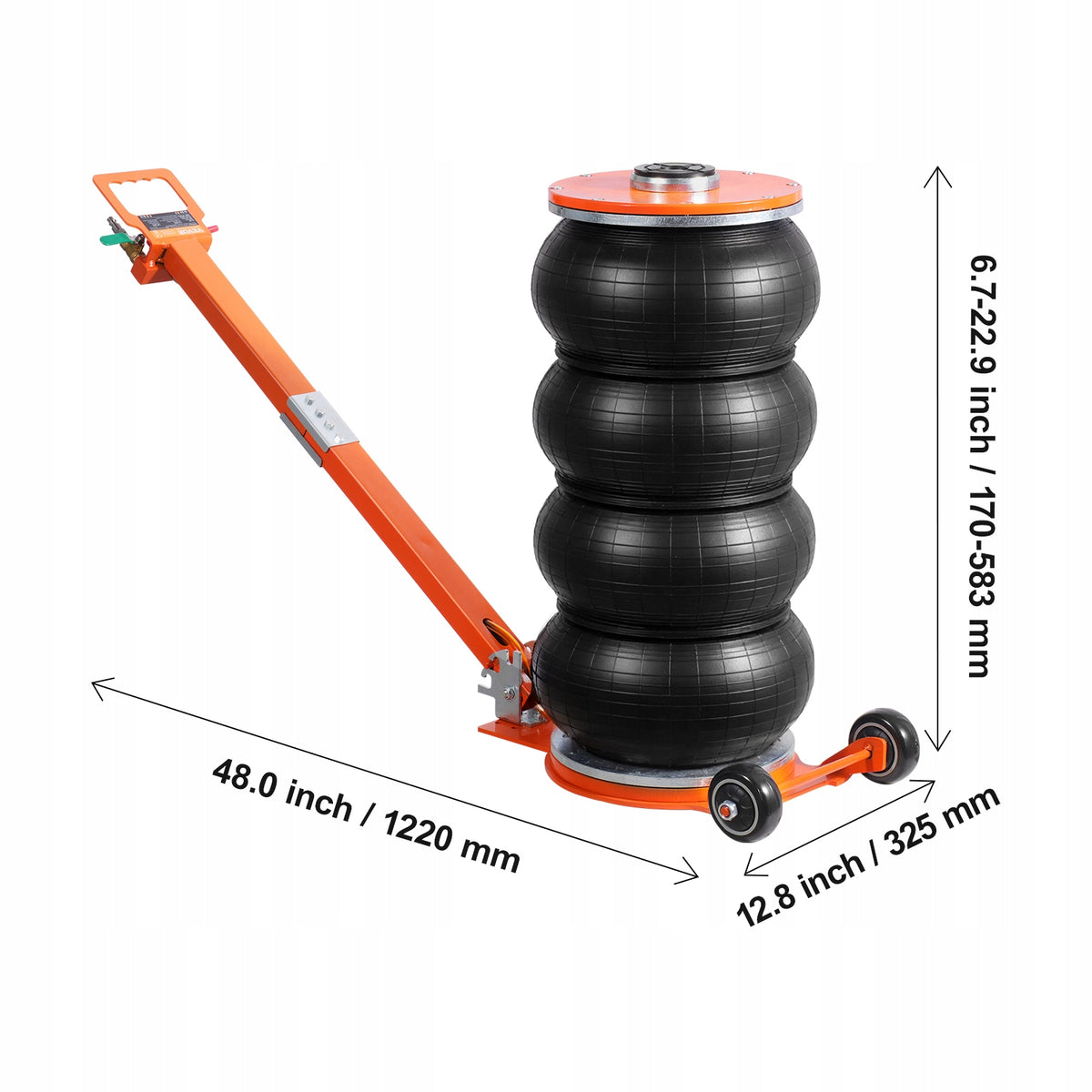 VEVOR Pneumatic Lift Load Capacity 6T Portable Truck Lift Brand Vevor