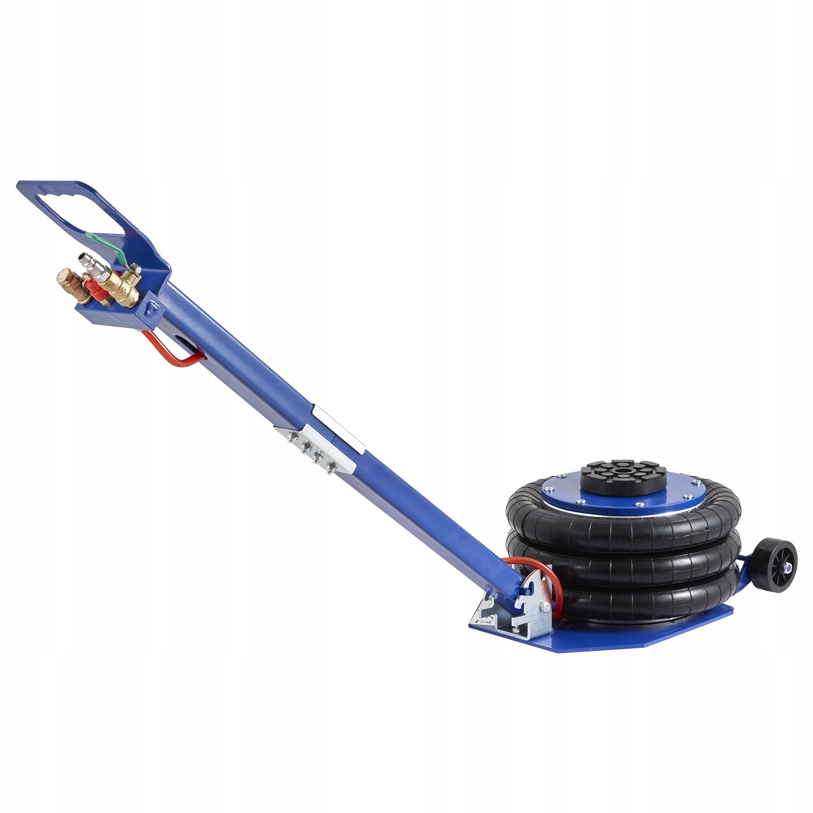 VEVOR Pneumatic Lift with Triple Air Cushions Blue Maximum lifting height 450 mm
