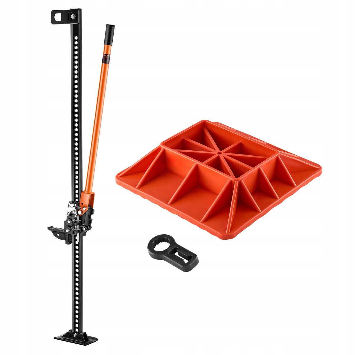 VEVOR Podnośnik Farmerski 13-108CM Udźwig 3.18T Ręczna Podnośnik Ciągnikowy Minimum lifting height 130 mm