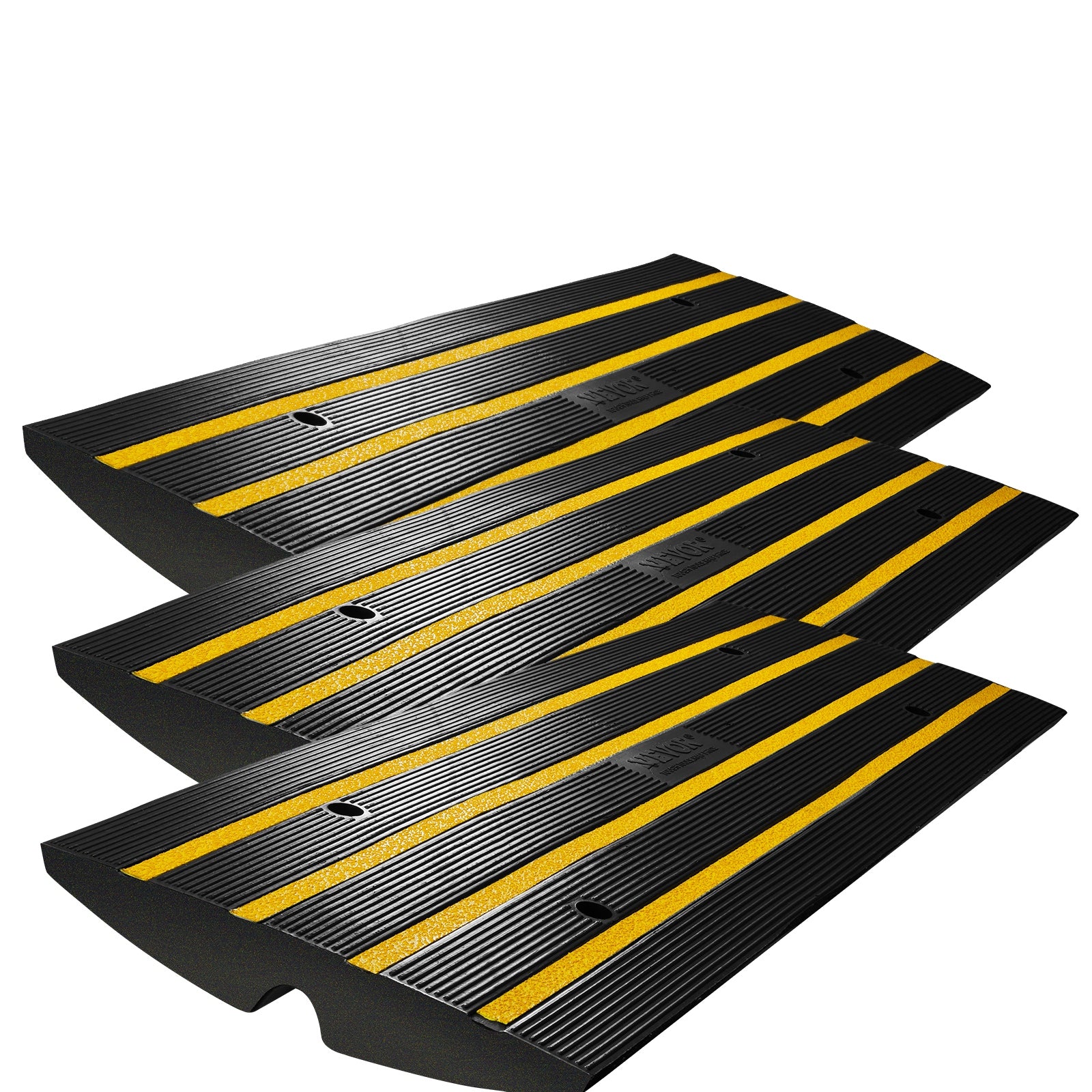 VEVOR Rampa Progowa 3Szt 122x40.5x6.5CM Nośność 15T Rampa Krawężnika Manufacturer code ZXDBLYPDGB348T
