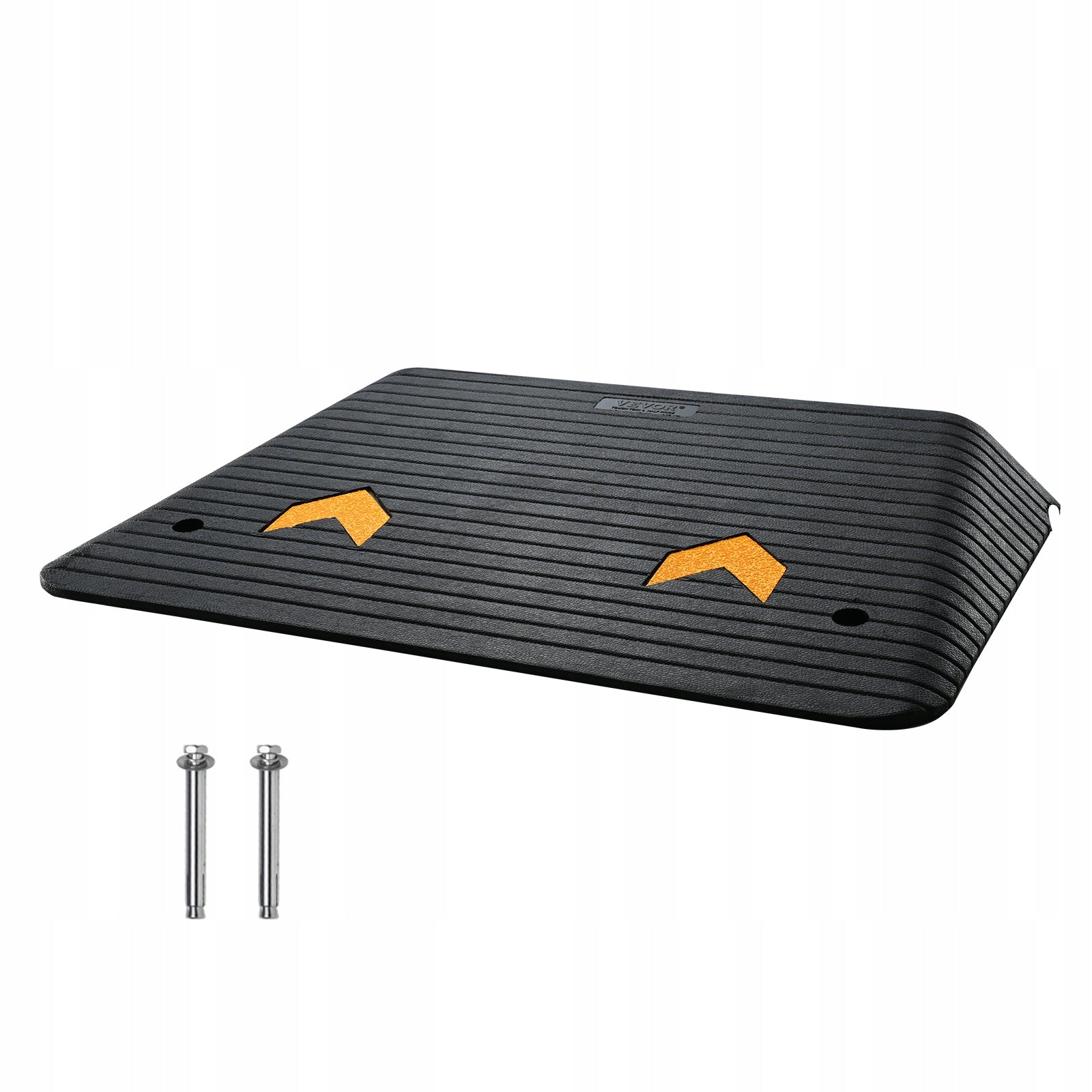 VEVOR Rubber Threshold Ramp Door Ramp 4" Rise 15 tons Load Rubber Curb Ramp Brand Vevor