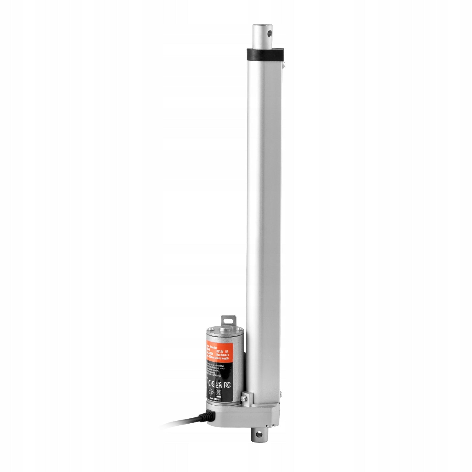 VEVOR Siłownik liniowy DC 12 V Długość Skoku 300MM Prędkość Przesuwu 5MM/S Drive type for garage doors