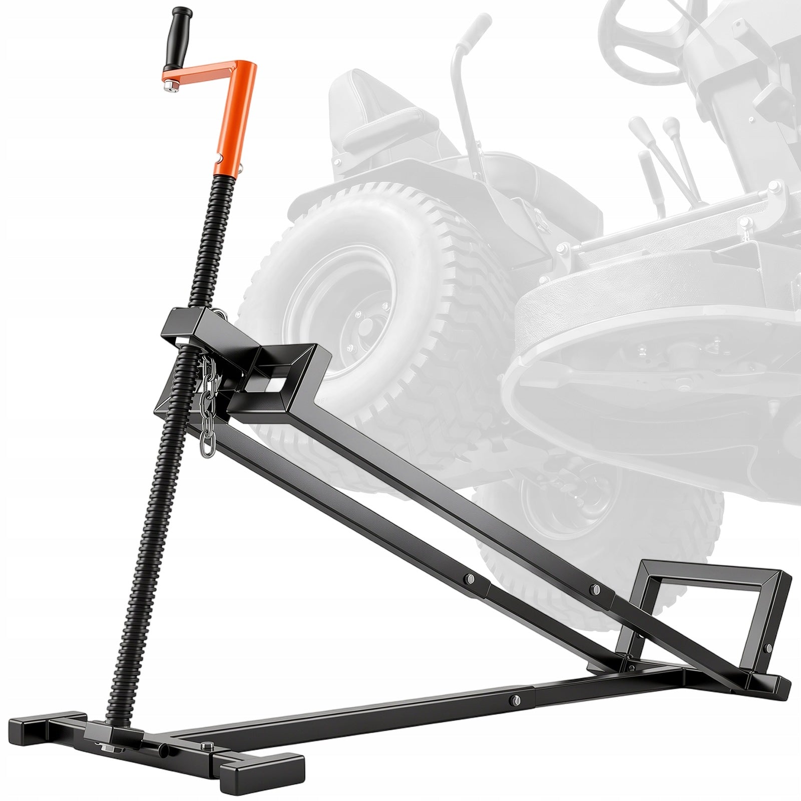 VEVOR Steel Self-Propelled Lawn Mower Lift Load Capacity 399,1KG Folding