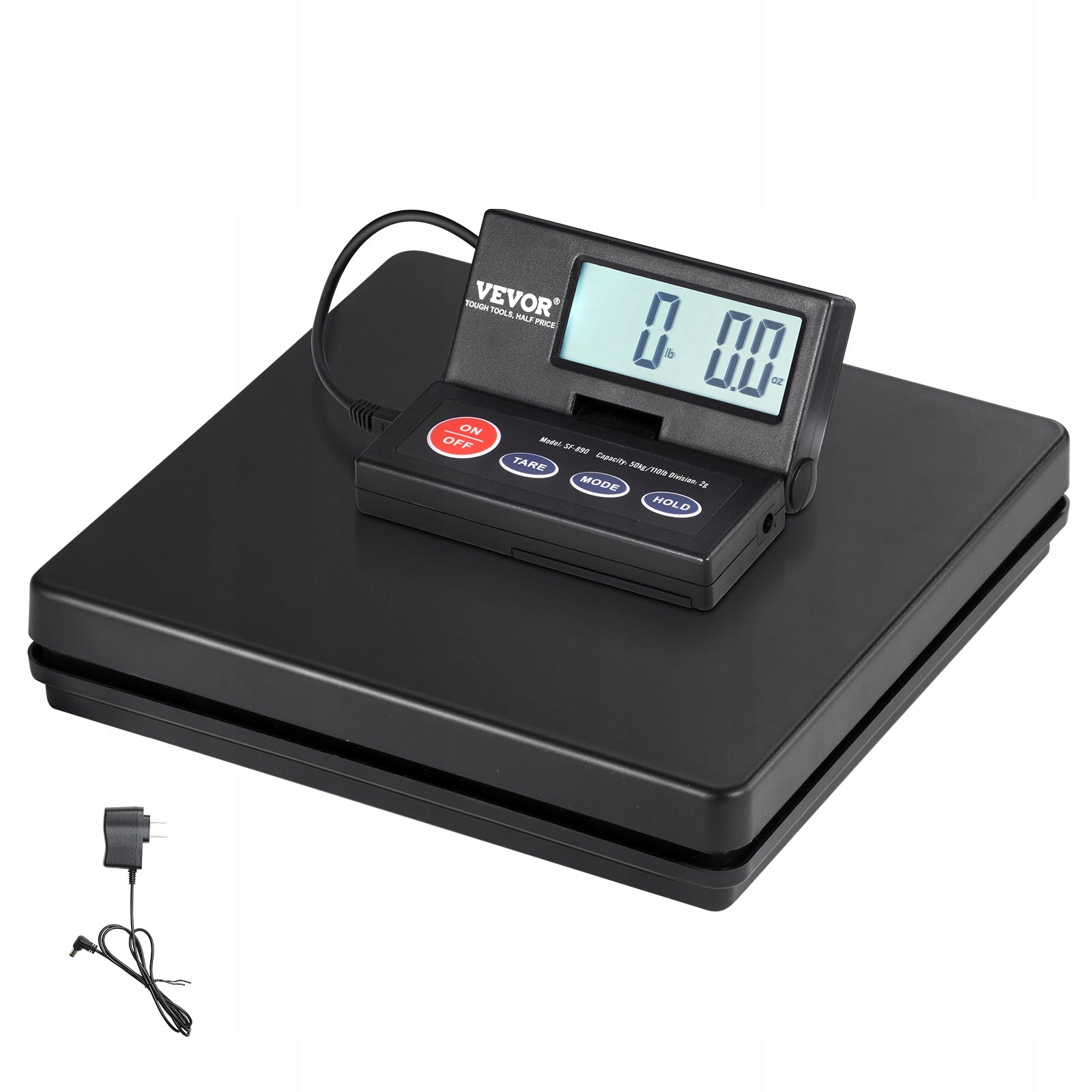VEVOR Storage Scale 10G-50KG Platform Scale With Foldable LCD Screen