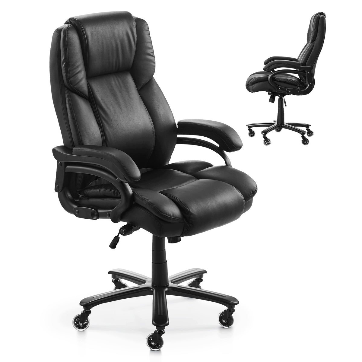 VEVOR Swivel Office Chair with High Back and Lumbar Support Brand Vevor