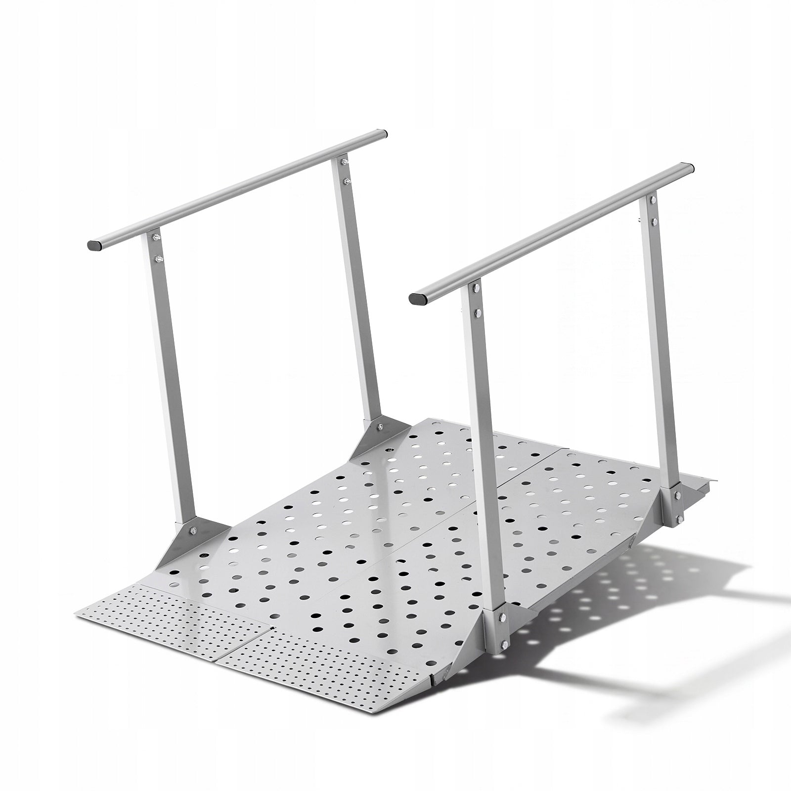 VEVOR Wheelchair Ramp with Handrails Height 70,5cm Aluminum