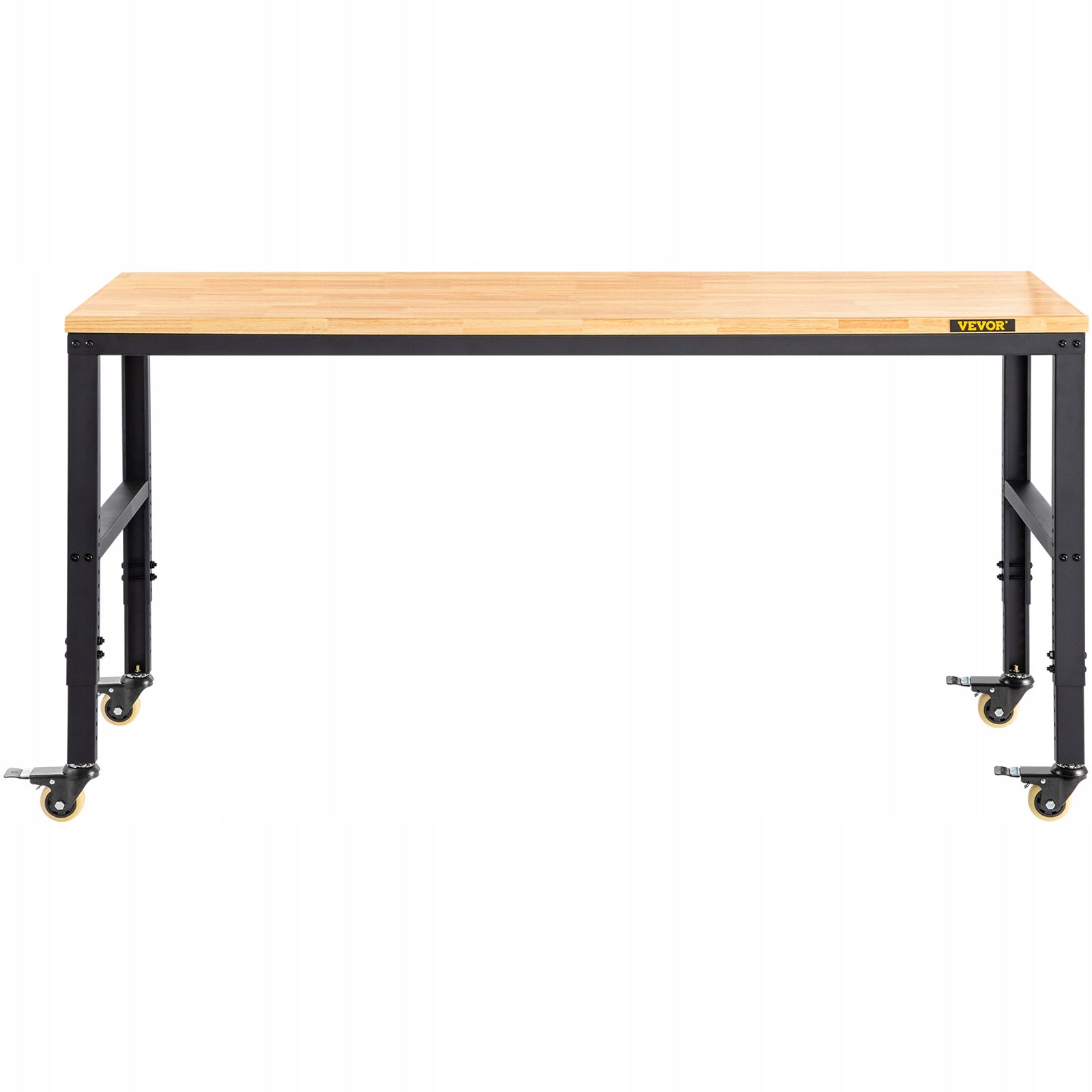 VEVOR Workbench Adjustable Height 122x51x104cm 720KG 79-104cm Casters Brand Vevor