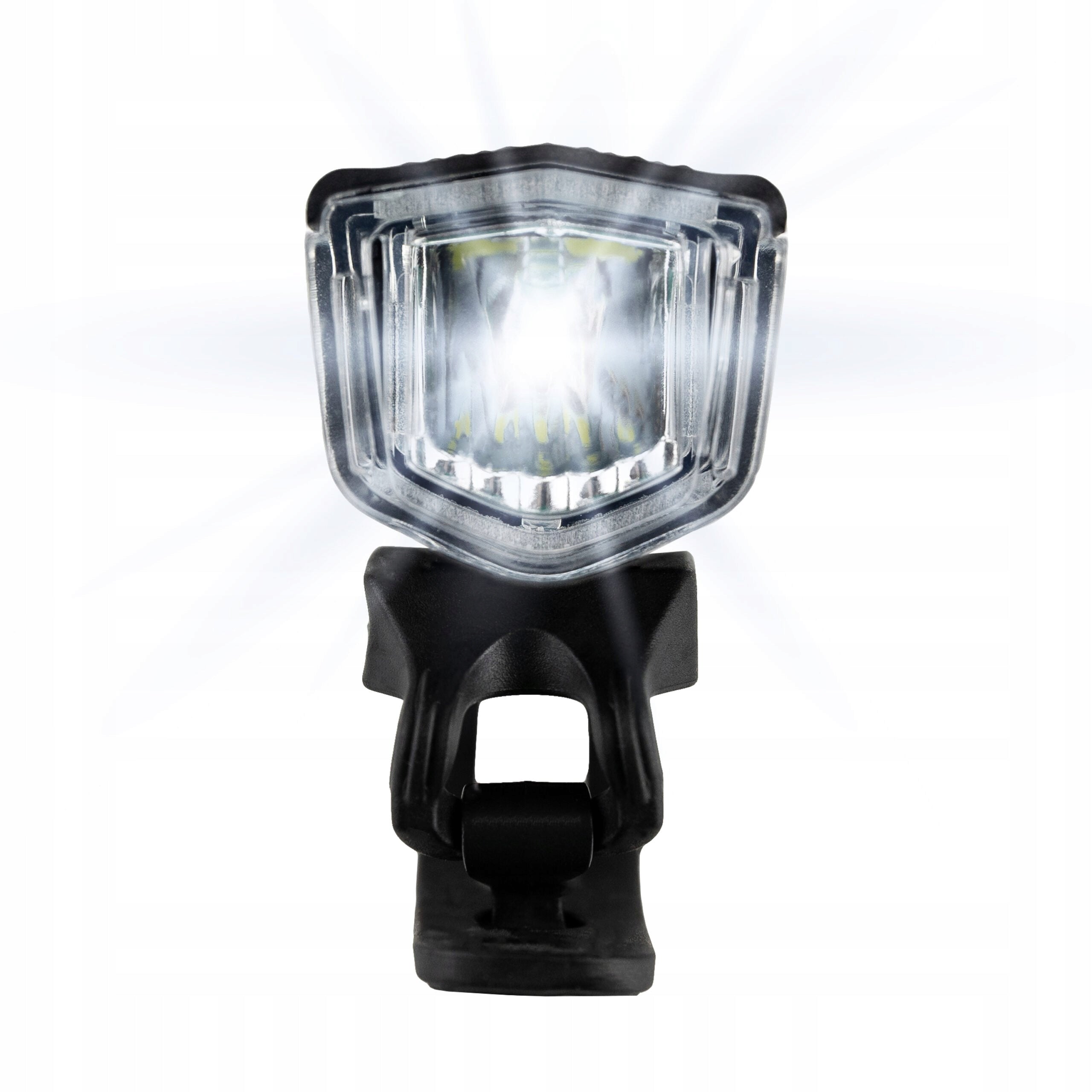 VEZO 2x BICYCLE LIGHT FRONT REAR LED BIKE KIT USB FRONT REAR Power supply rechargeable battery
