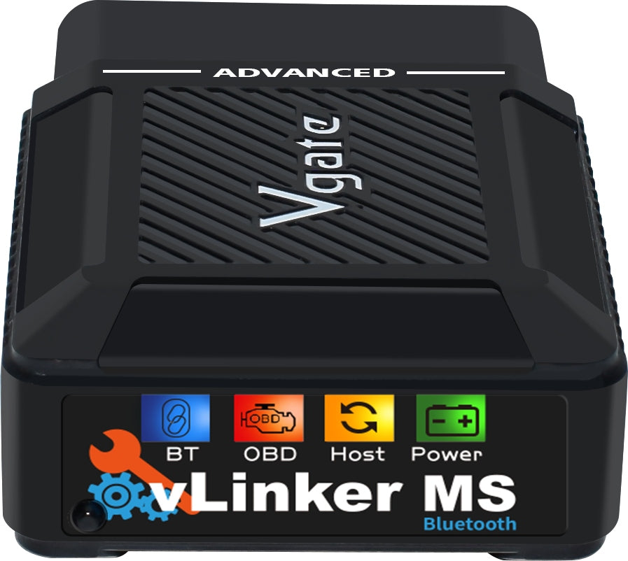 VGATE VLINKER MS ADVANCED DIAGNOSTIC TESTER OBDII ELM327 CODING Manufacturer code VG-VL-MS-1