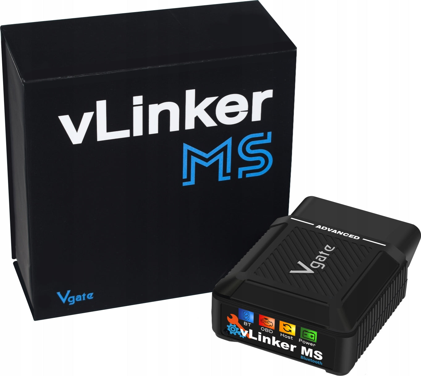 VGATE VLINKER MS ADVANCED DIAGNOSTIC TESTER OBDII ELM327 CODING