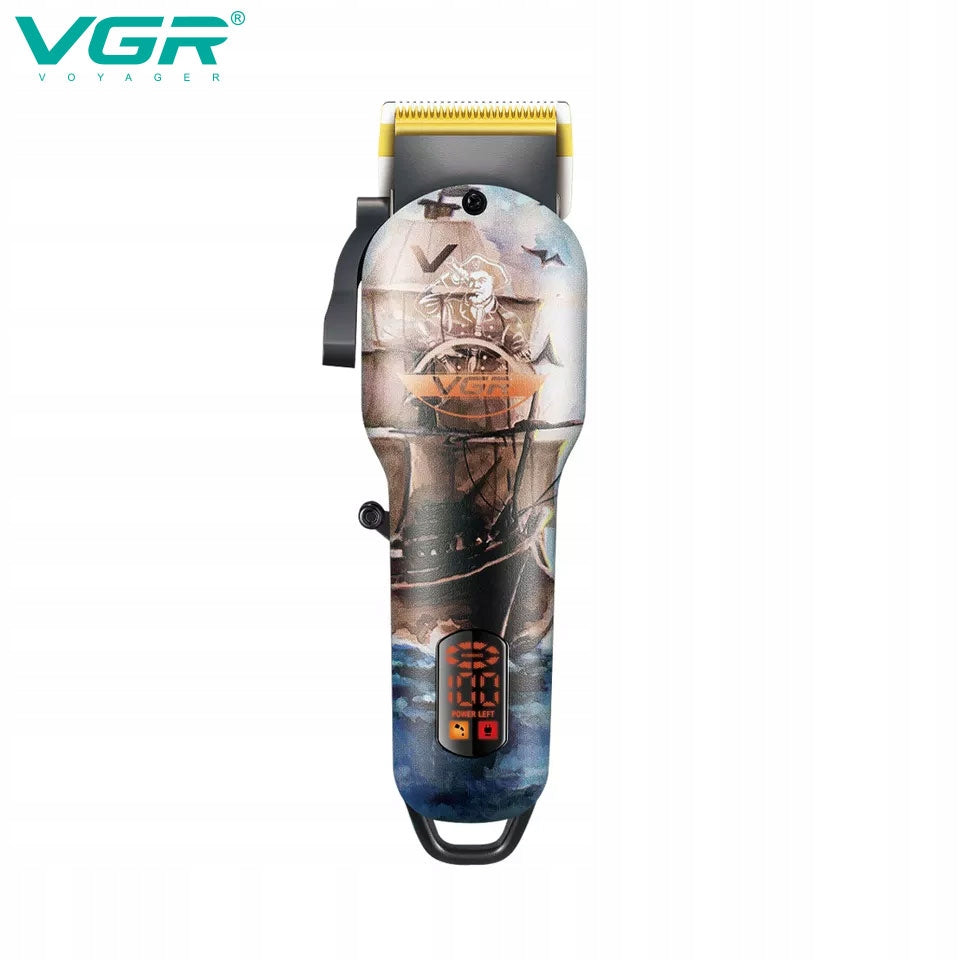 VGR V-689 Hairdressing machine wireless printing Brand VGR