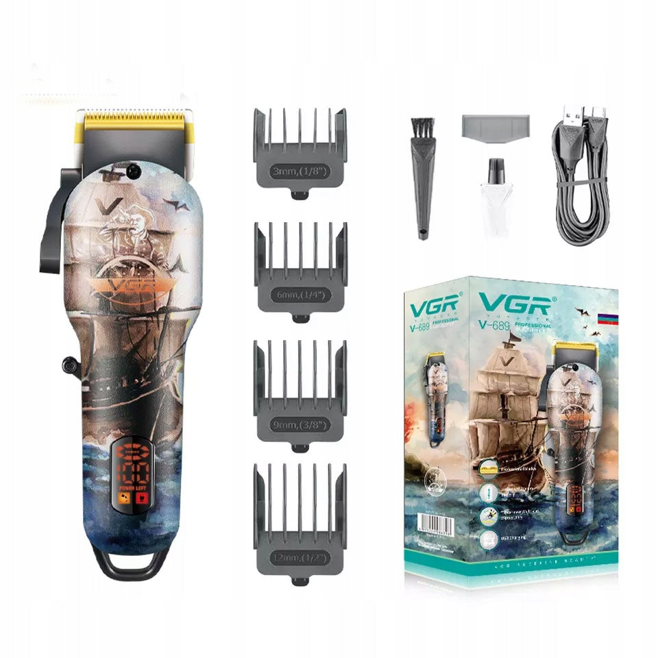 VGR V-689 Hairdressing machine wireless printing