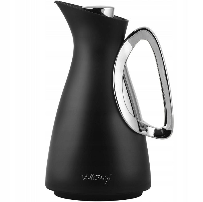 VIALLI THERMAL JUG THERMOS WITH GLASS INSERT ALESSIA COFFEE TEA 1L