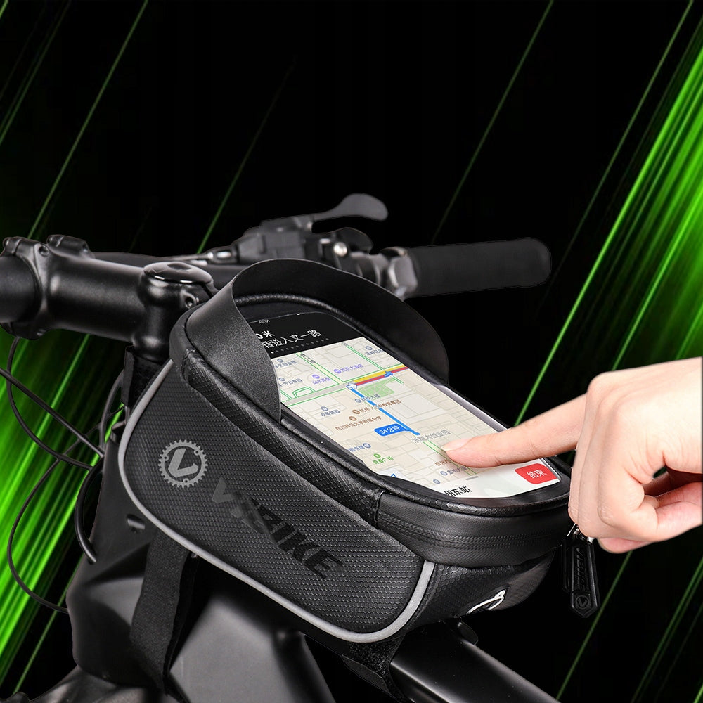 VIBIKE POUCH BICYCLE POUCH HOLDER BICYCLE CASE FRAME PHONE 6,7" Kind universal