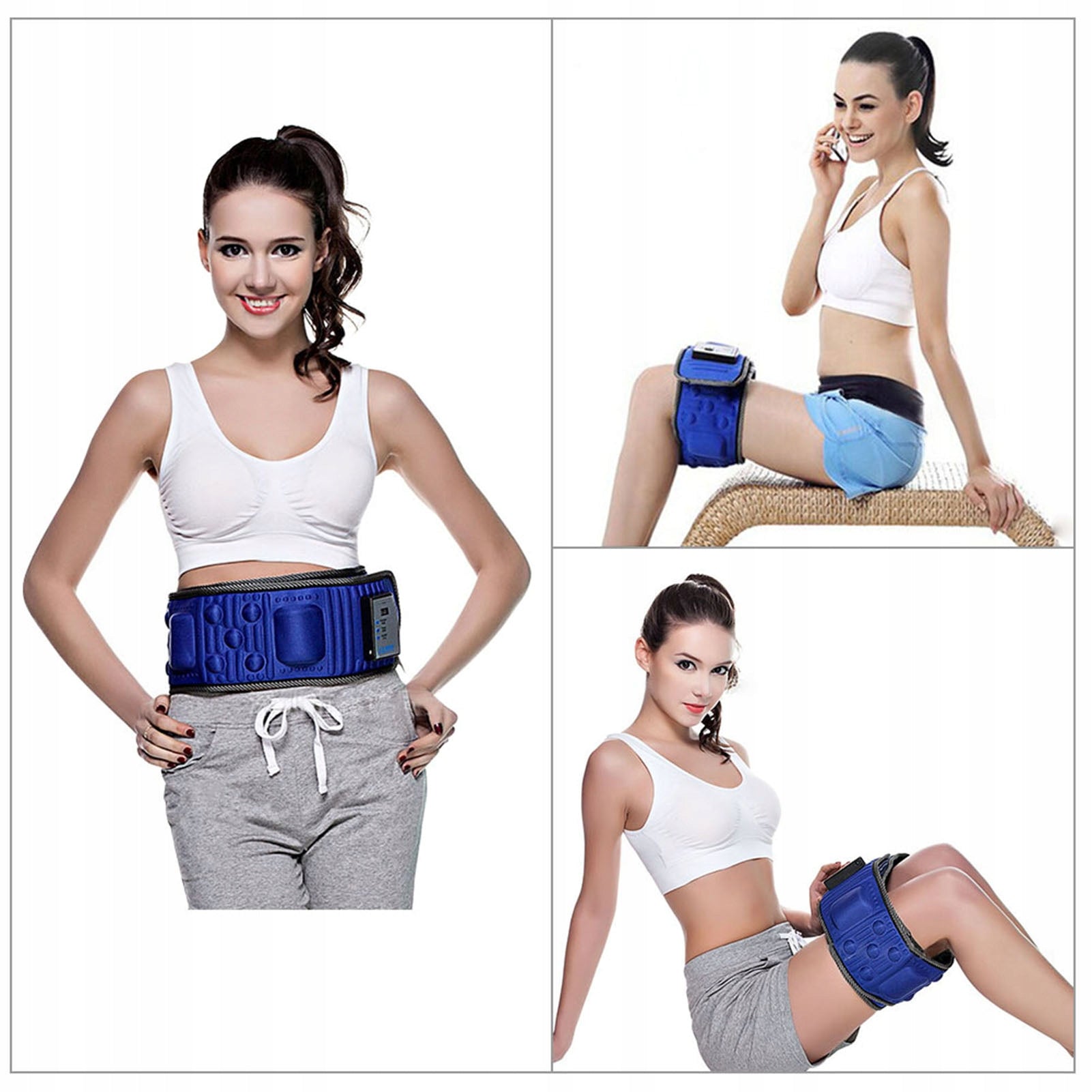 VIBRATING BELT SLIMMING MASSAGER Body parts hips