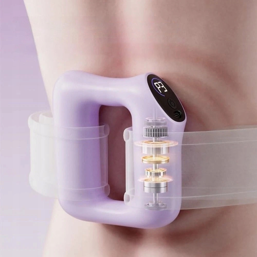 VIBRATION BELT 1200MAH 5 INTENSITY LEVELS PURPLE WITH HEAT THERAPY Product weight with unit packaging 0.618 kg
